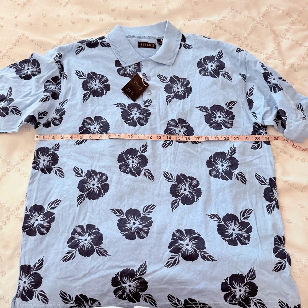 Stylo Cotton Golf Shirt Hawaiian